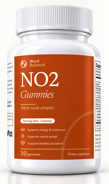 NO2 Gummies bottle